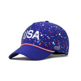 Coaster Splash USA Indigo Paint Splatter