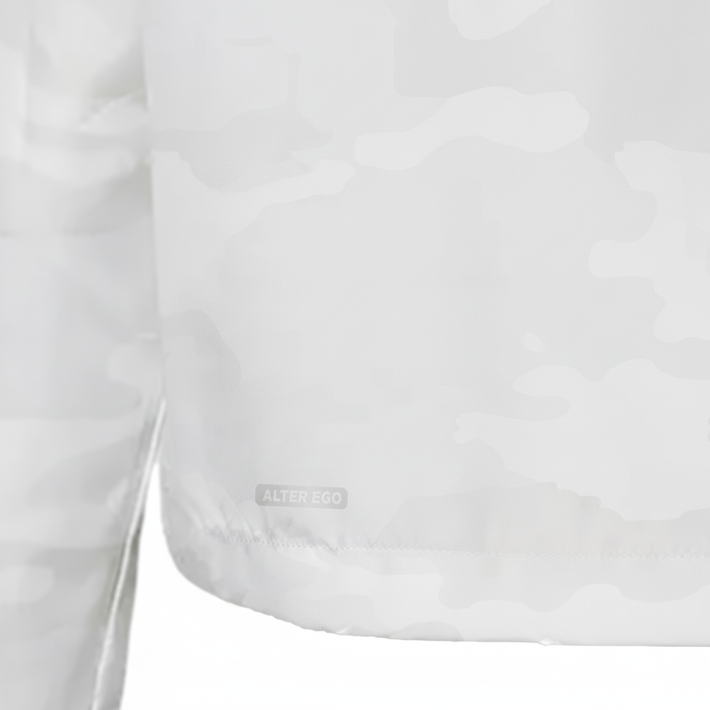 Lightweight Crop Windbreaker (Women’s) White Camo