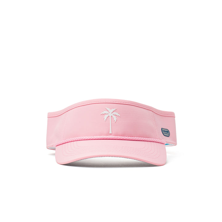 Visor Splash Pink White Palm