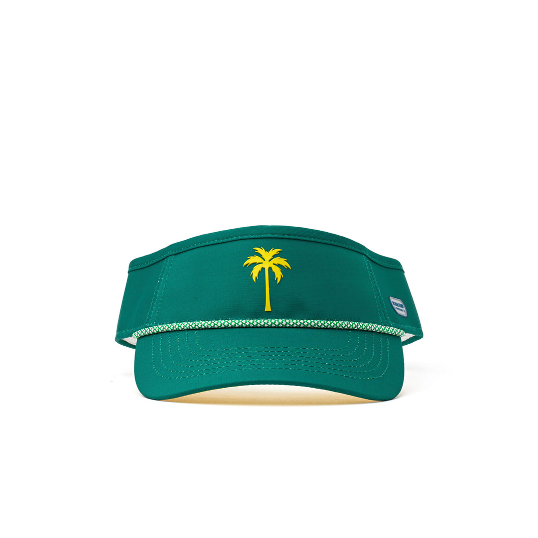 Visor Splash Green Yellow Palm