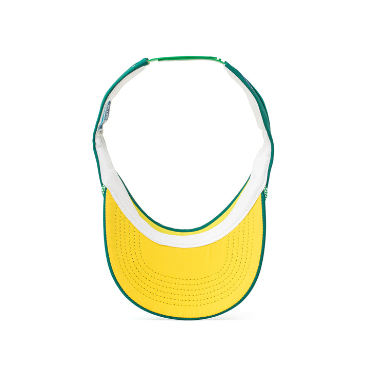 Visor Splash Green Yellow Palm