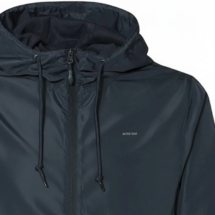 Lightweight Packable Windbreaker Navy
