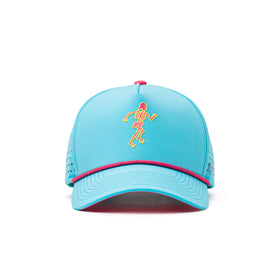 Coaster Splash Aqua Summer Running Skull