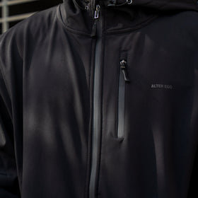 Soft Shell Splash-Guard Black