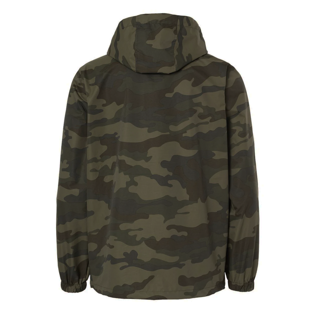 Water-Repellent Windbreaker Forest Camo