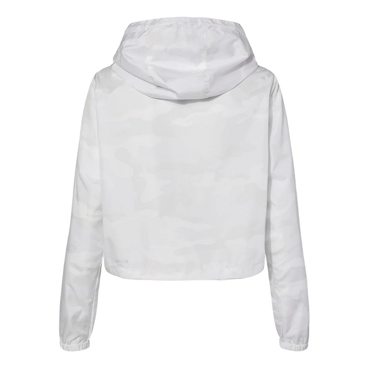 Lightweight Crop Windbreaker (Women’s) White Camo