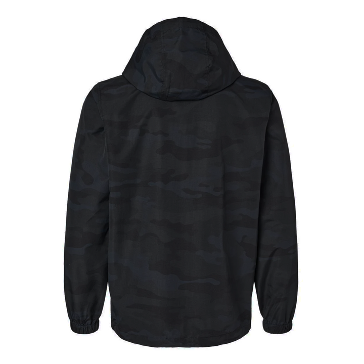 Water-Repellent Windbreaker - Black Camo