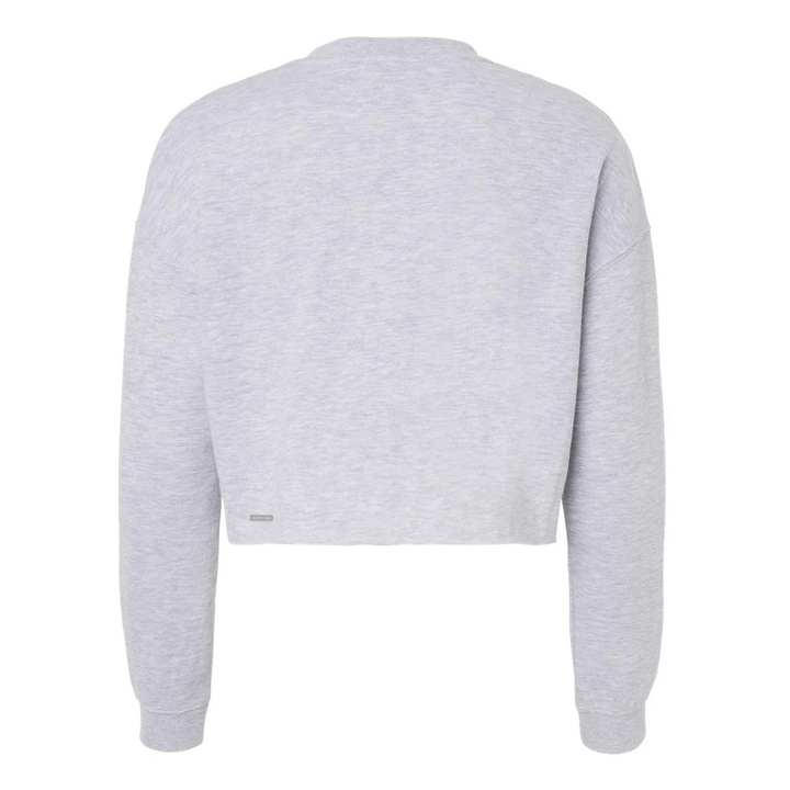 Cropped Crew Neck (Women's) Gray