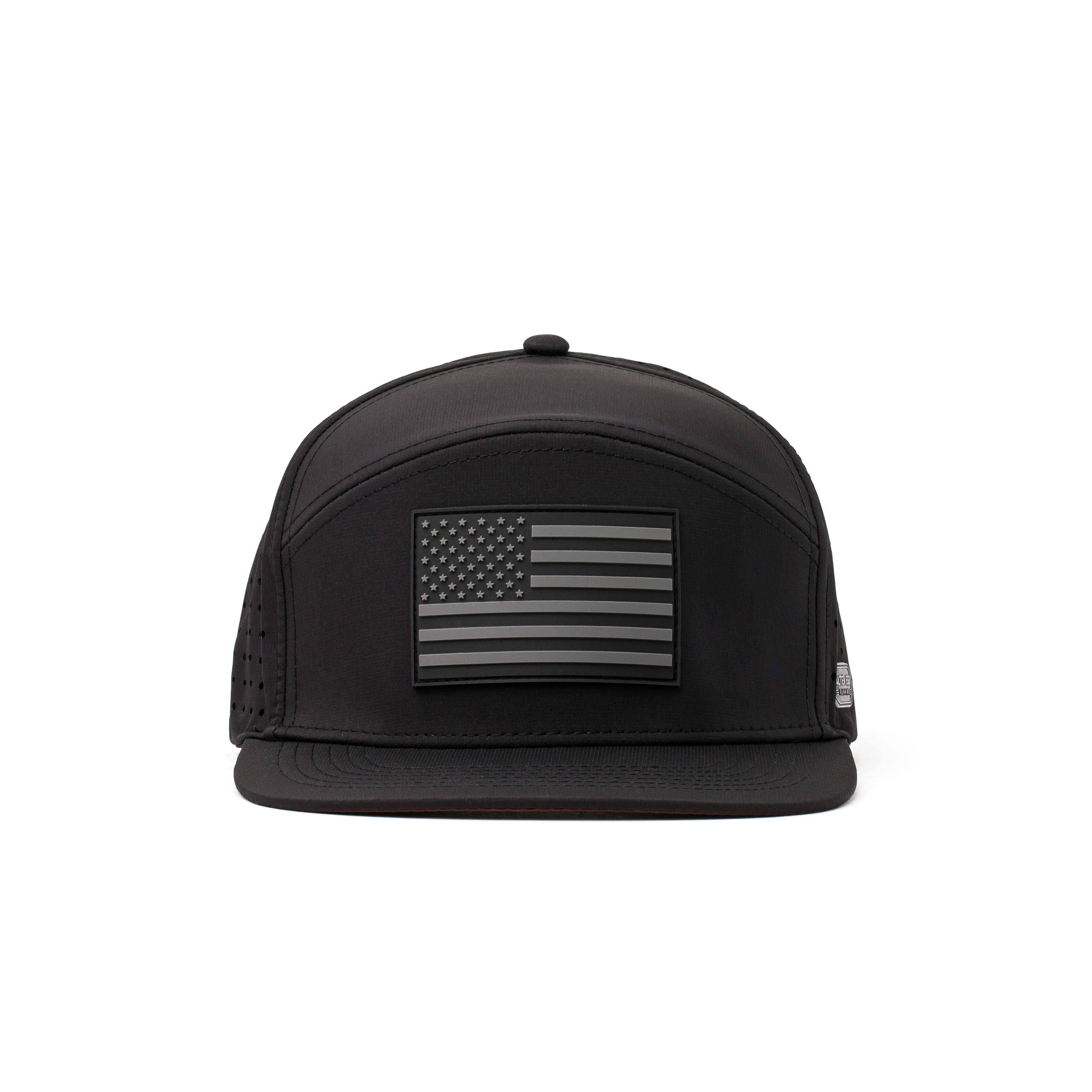 Drifter Splash Black Silver Flag