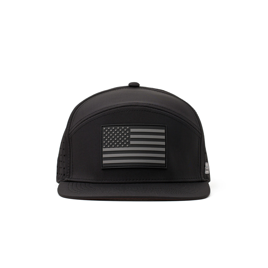 Drifter Splash Black Silver Flag
