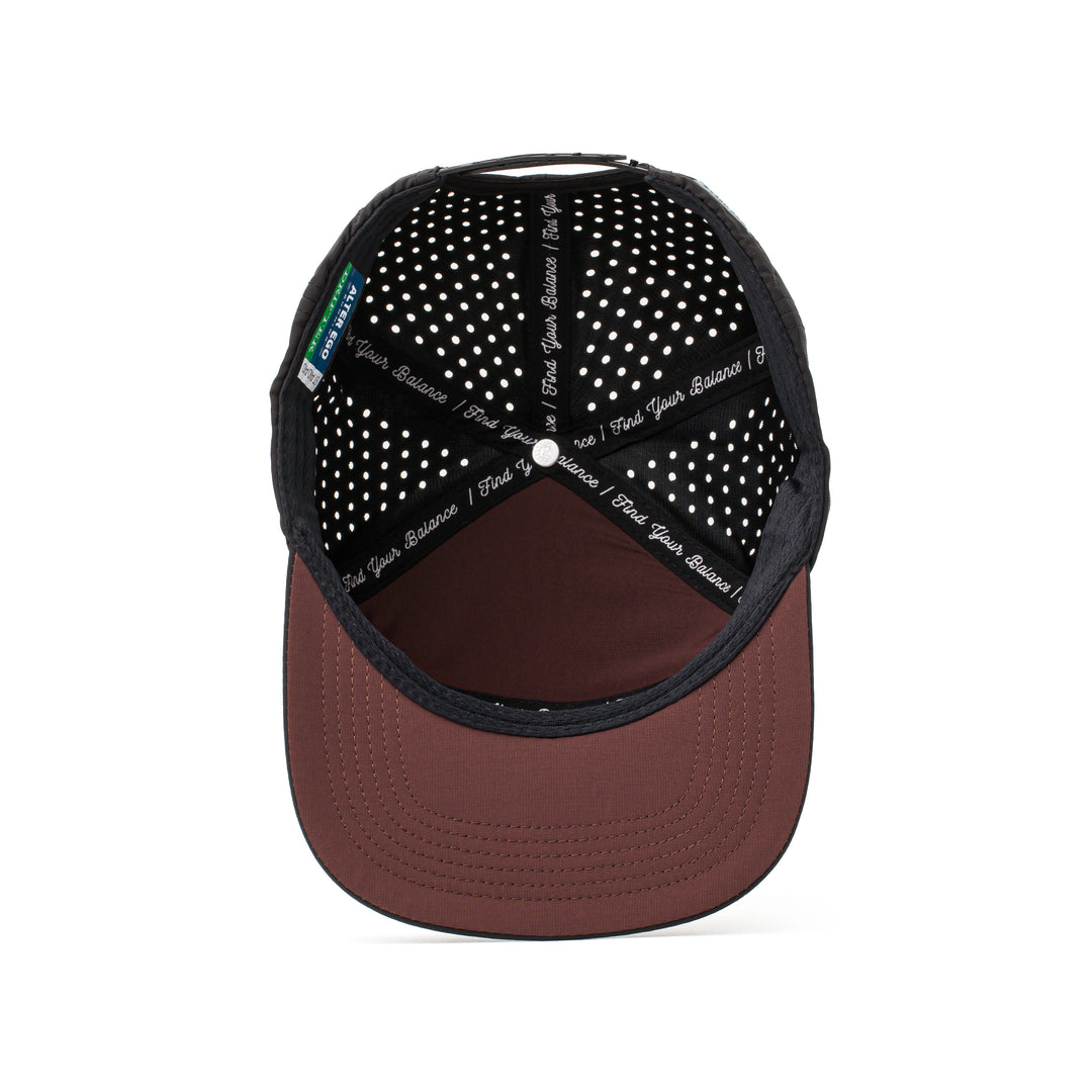Drifter Splash Black Silver Flag