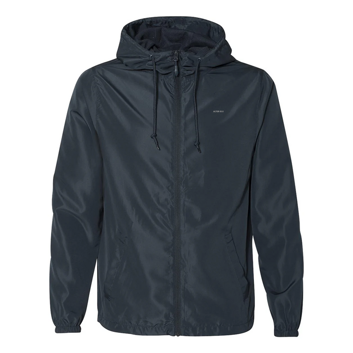 Lightweight Packable Windbreaker Navy