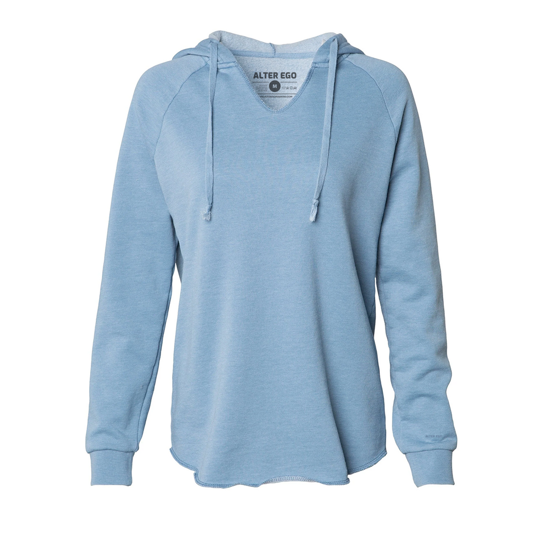 Coastal Fade Hooded Pullover (Women’s) Soft Blue