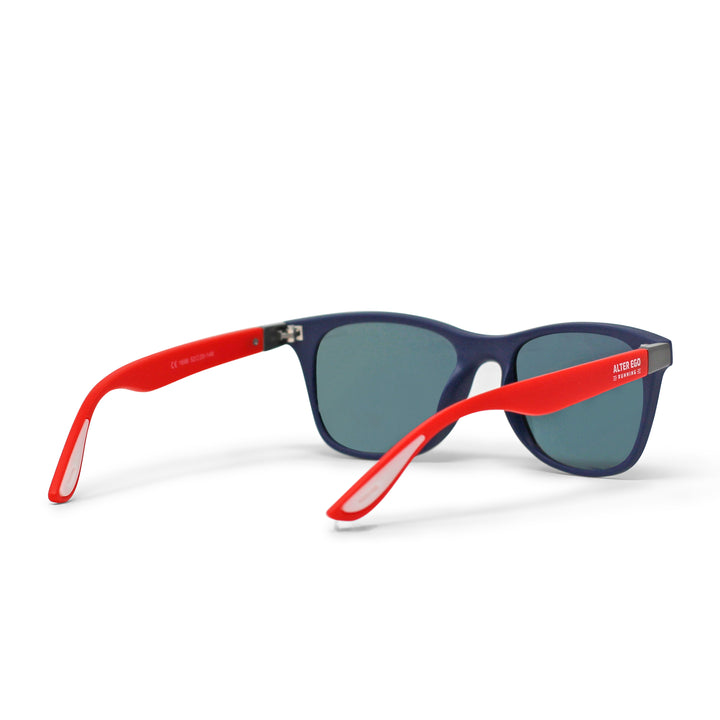 Run Sunnies - RWB Frame | Red Polarized Lenses | White Elements