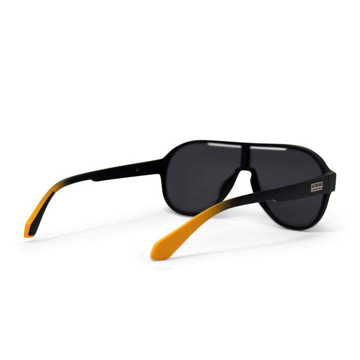 Run Navigators Plus - Black Frame | Yellow Accents | Polarized Lens