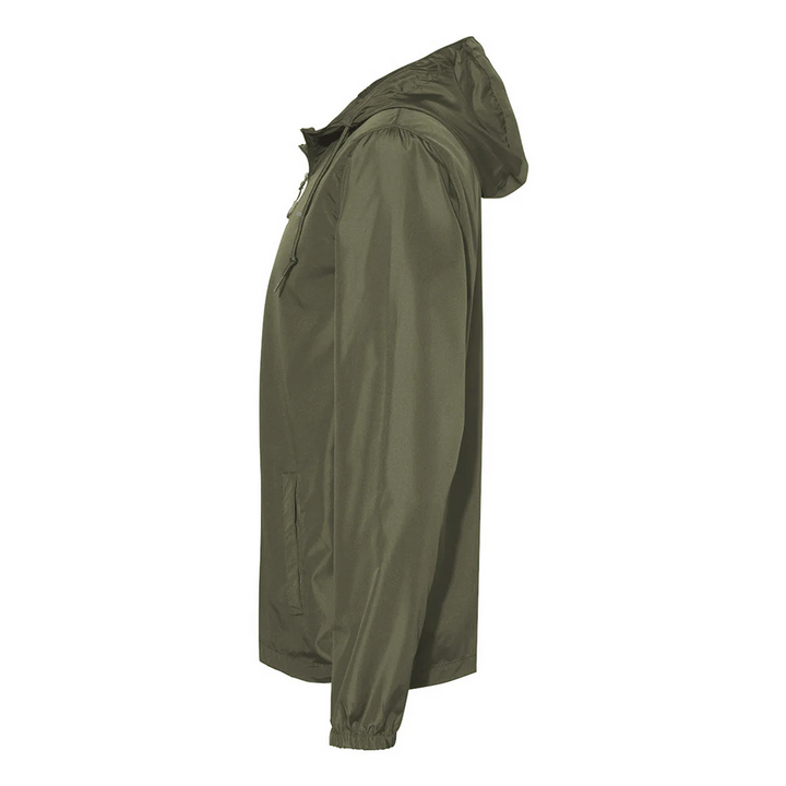 Lightweight Packable Windbreaker Forest Green