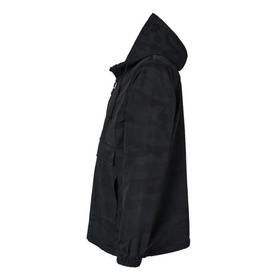 Water-Repellent Windbreaker - Black Camo