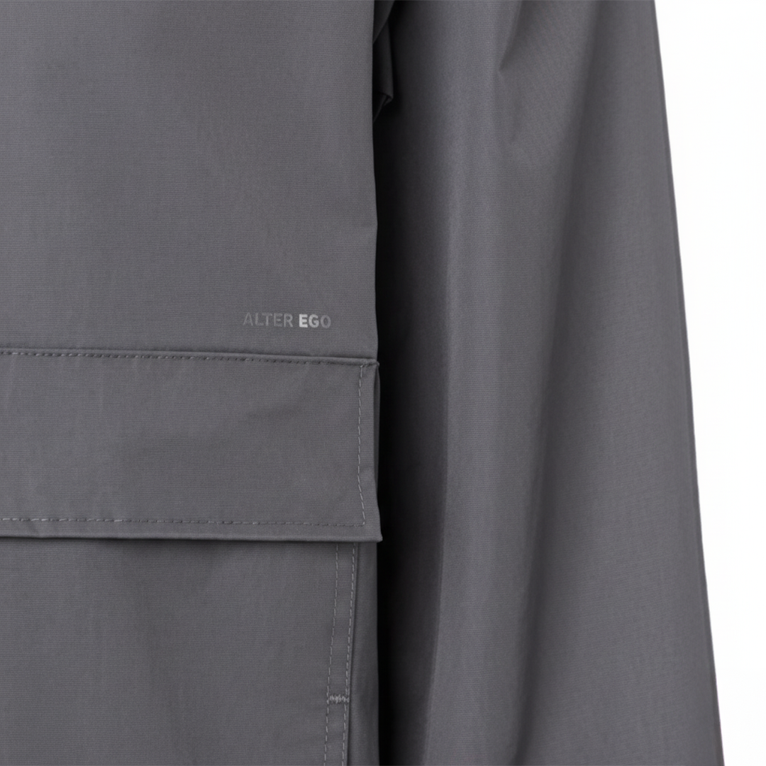 Water-Repellent Windbreaker - Steel