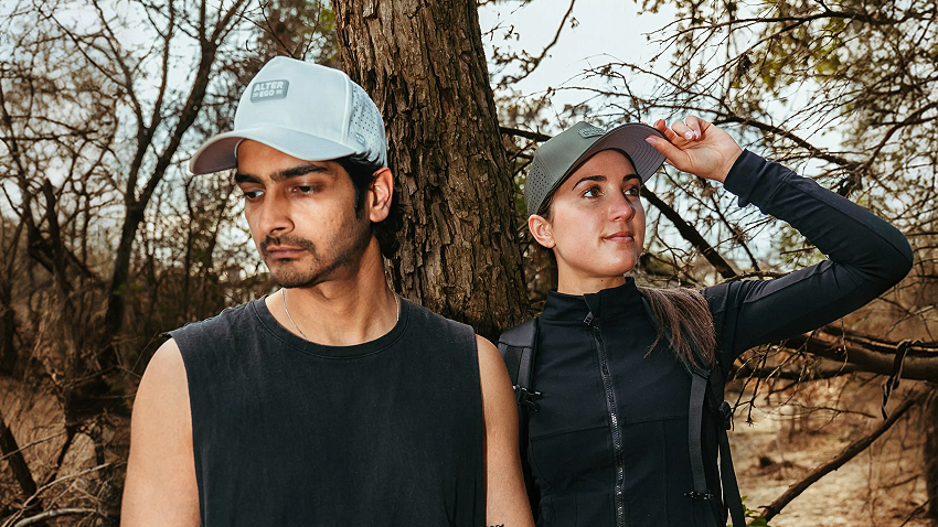 Men's and women's Alter Ego performance running hats for outdoor training and trail running