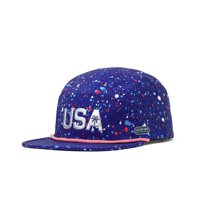 Cruiser Splash USA Indigo Paint Splatter