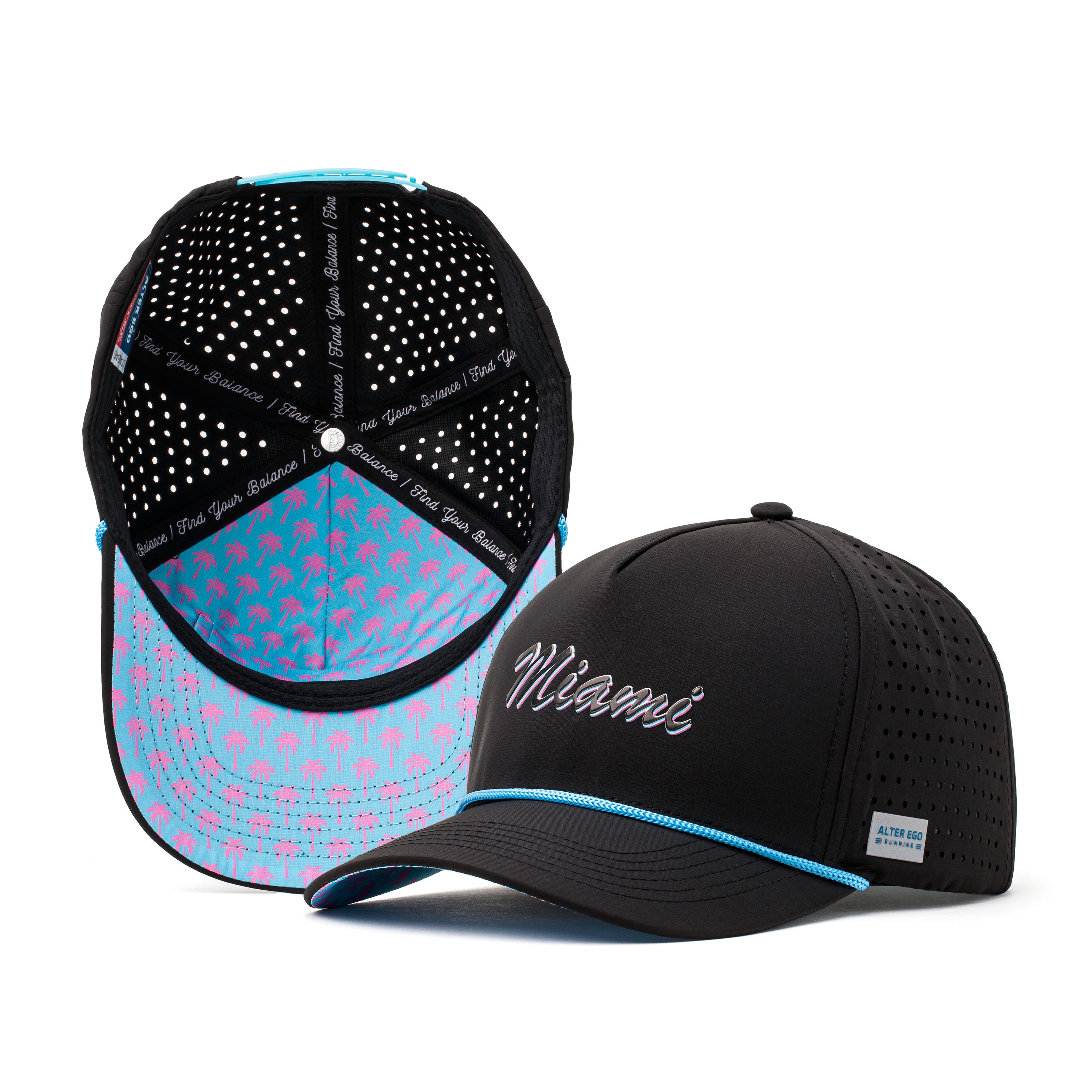 Coaster Splash Miami Black Teal