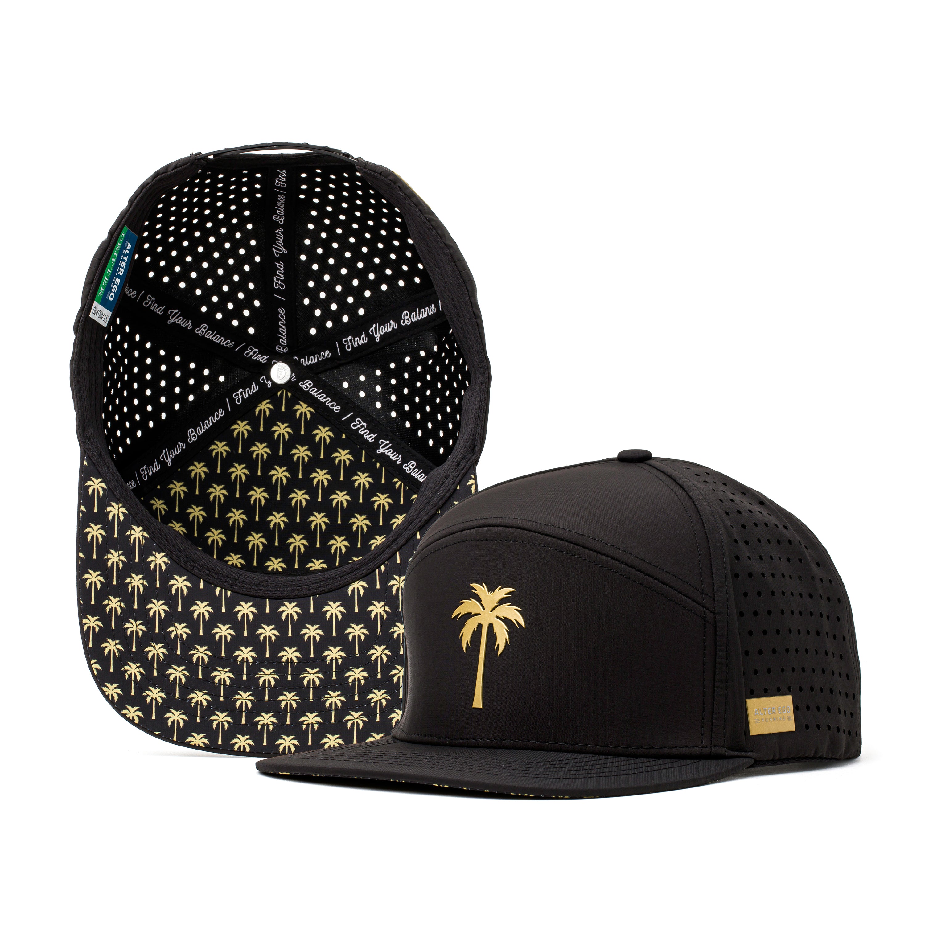 Drifter Splash Royal Palm Black