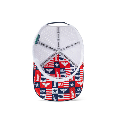 Drifter Splash USA White Navy