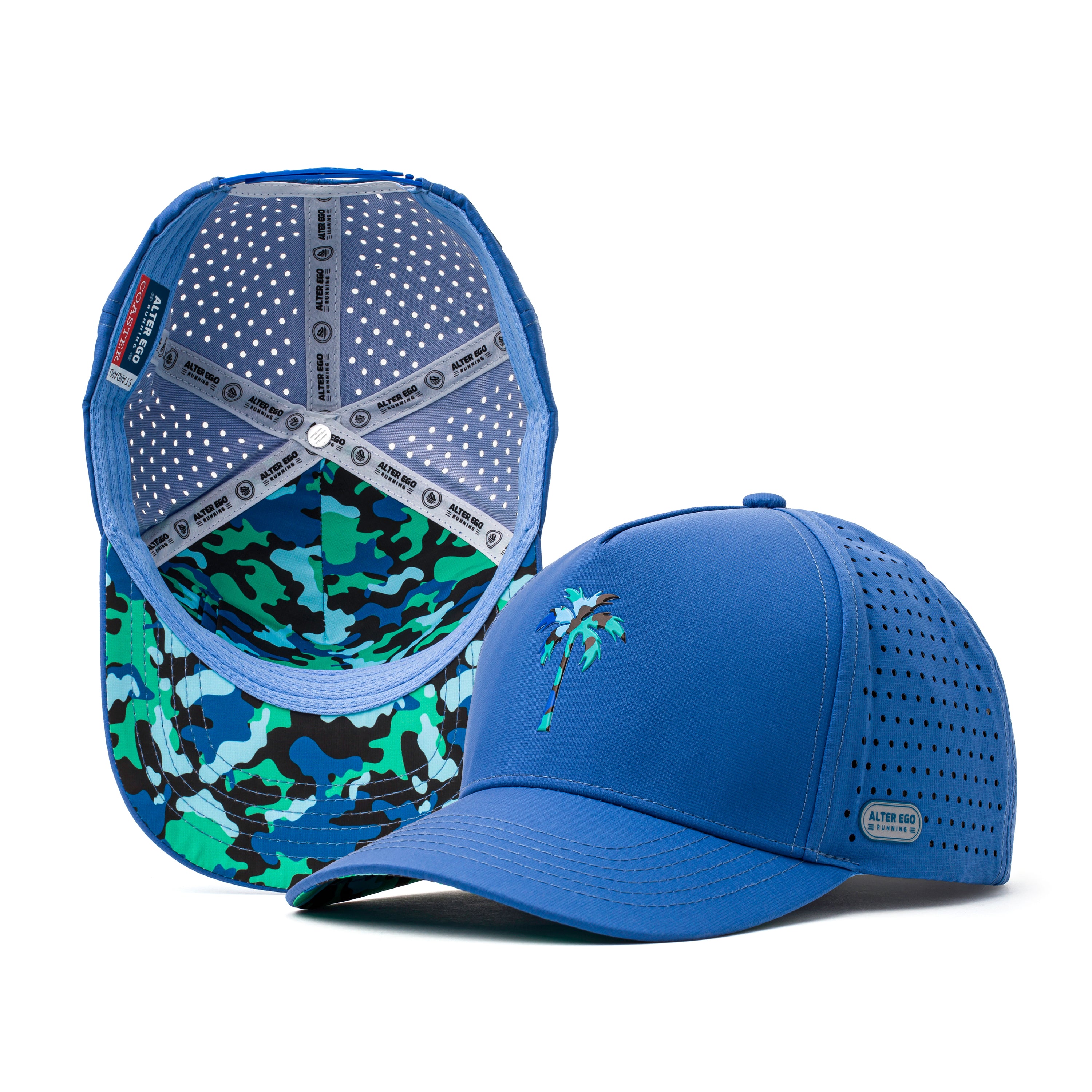 Coaster Splash Blue Camo Palm