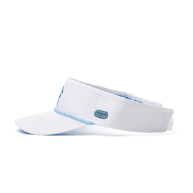 Visor Splash White Blue Palm