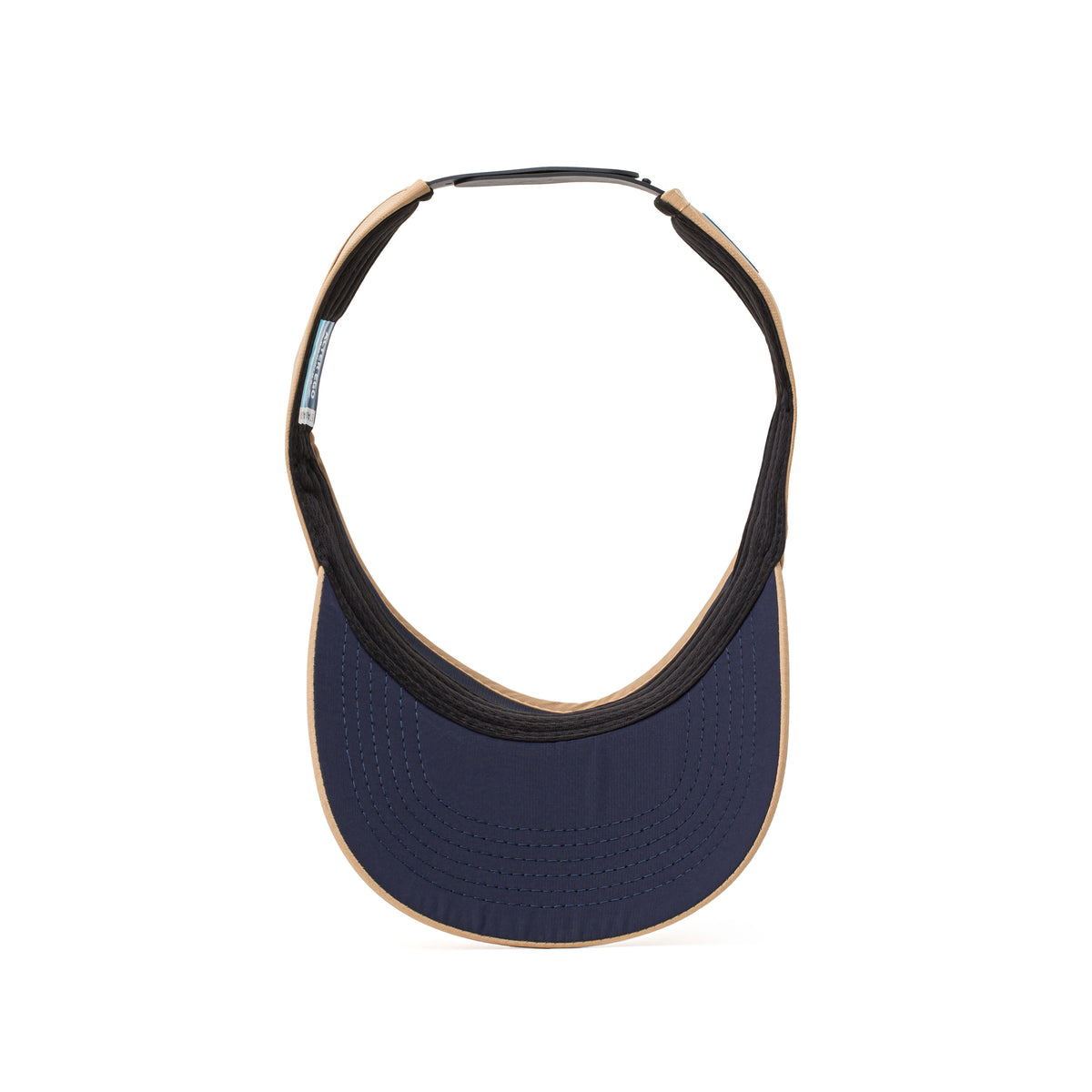Visor Splash Khaki Navy Palm