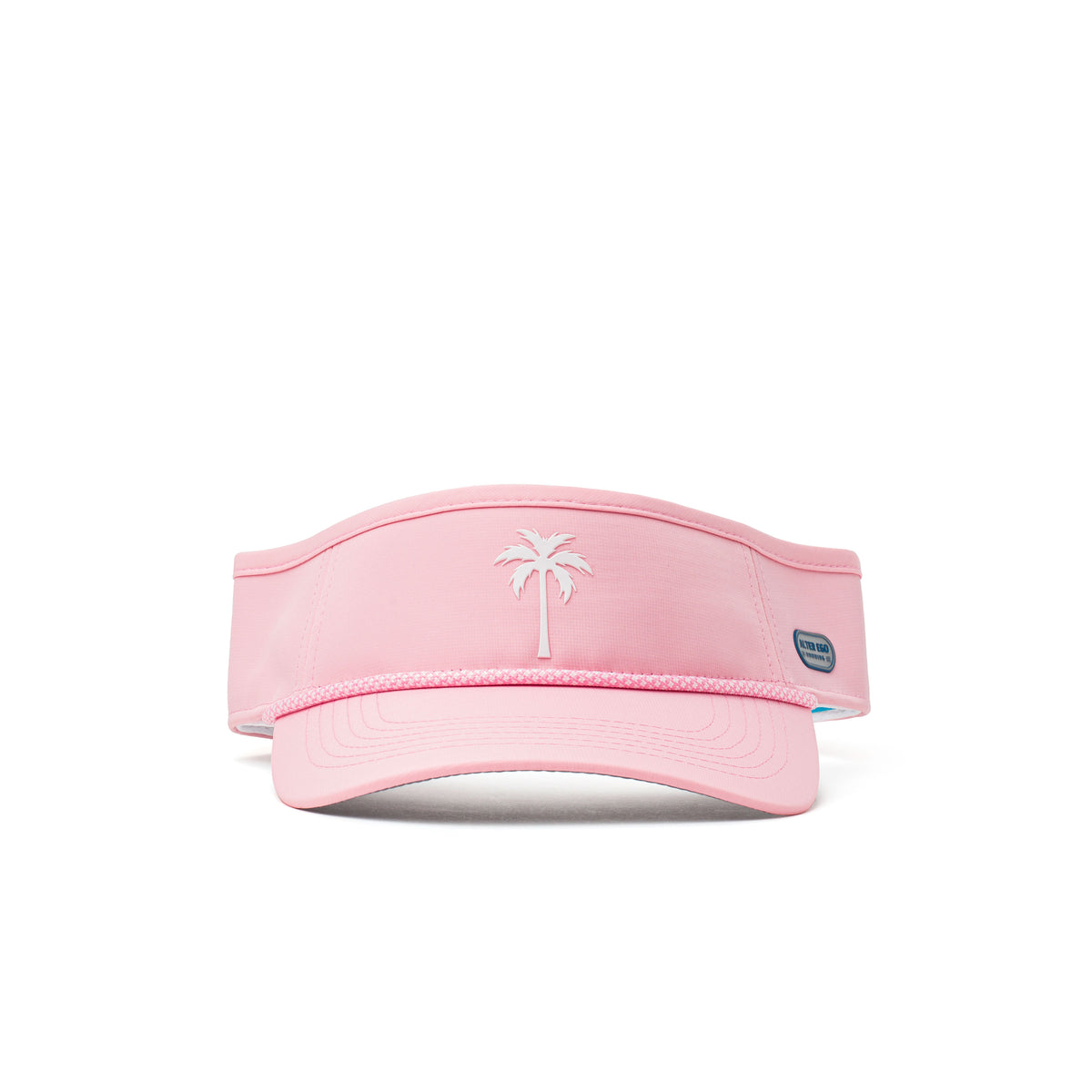 Visor Splash Pink White Palm