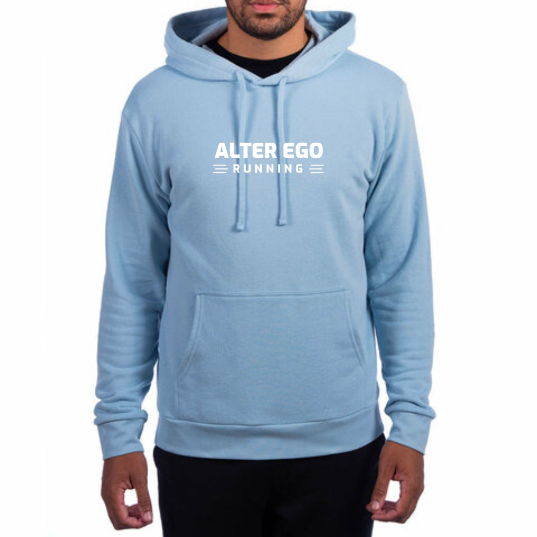 HOODIE: SUEDED FRENCH TERRY PULLOVER