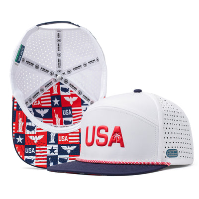 Drifter Splash USA White Navy