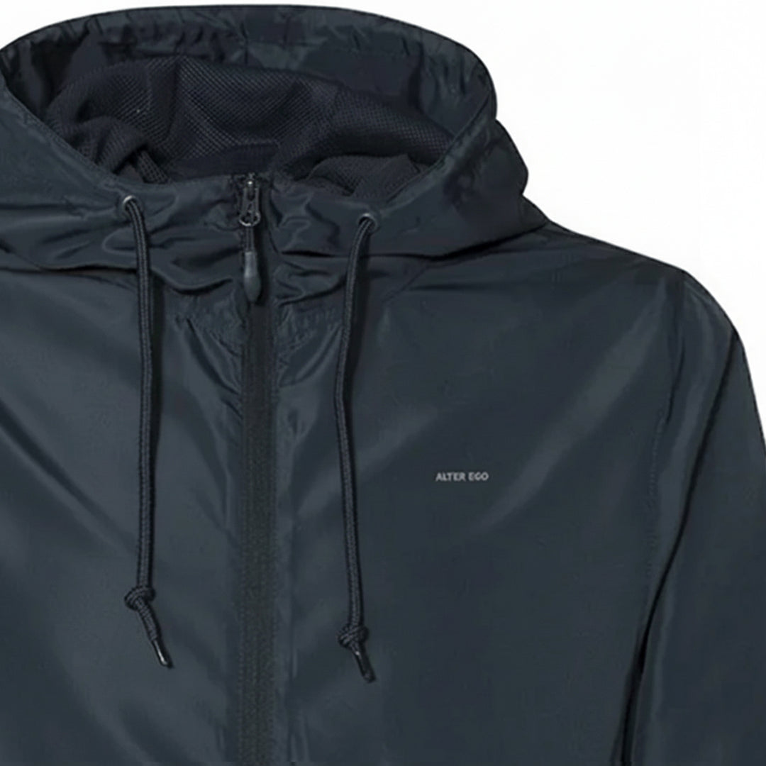 Lightweight Packable Windbreaker Navy