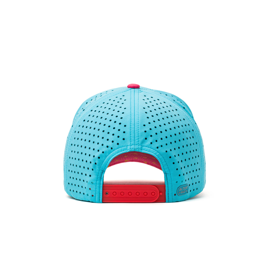 Coaster Splash Aqua Summer Running Skull
