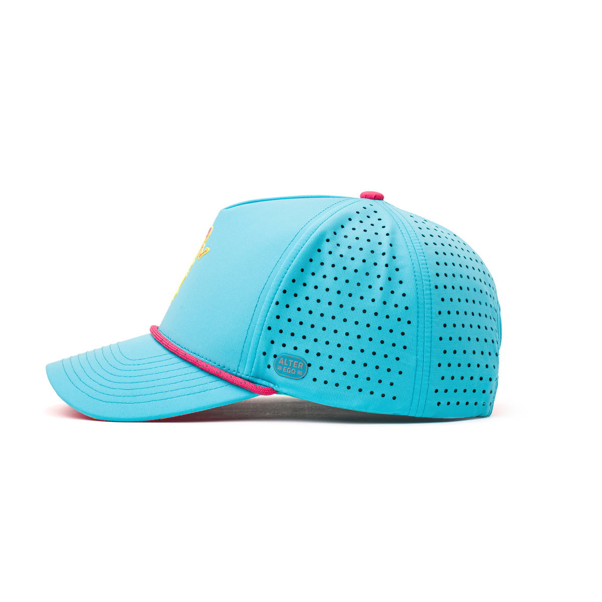 Coaster Splash Aqua Summer Running Skull