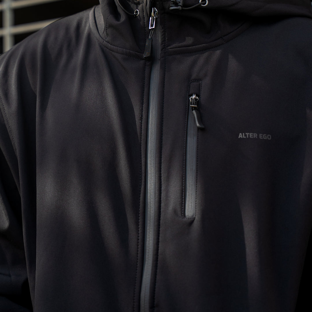 Soft Shell Splash-Guard Black