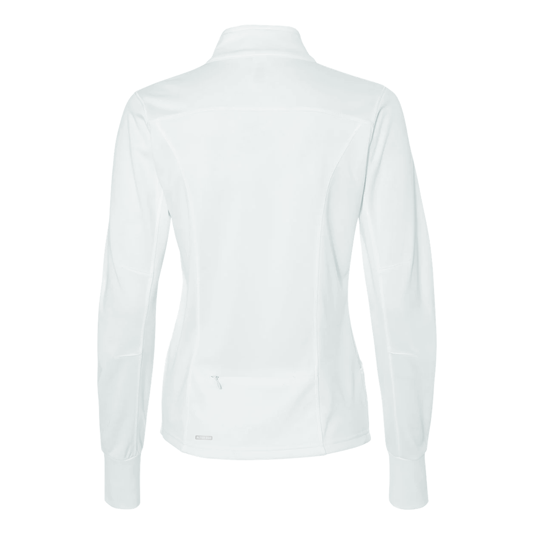 Poly-Tech Athletic Zip (Women’s) - White