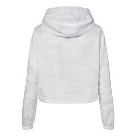 Lightweight Crop Windbreaker (Women’s) White Camo