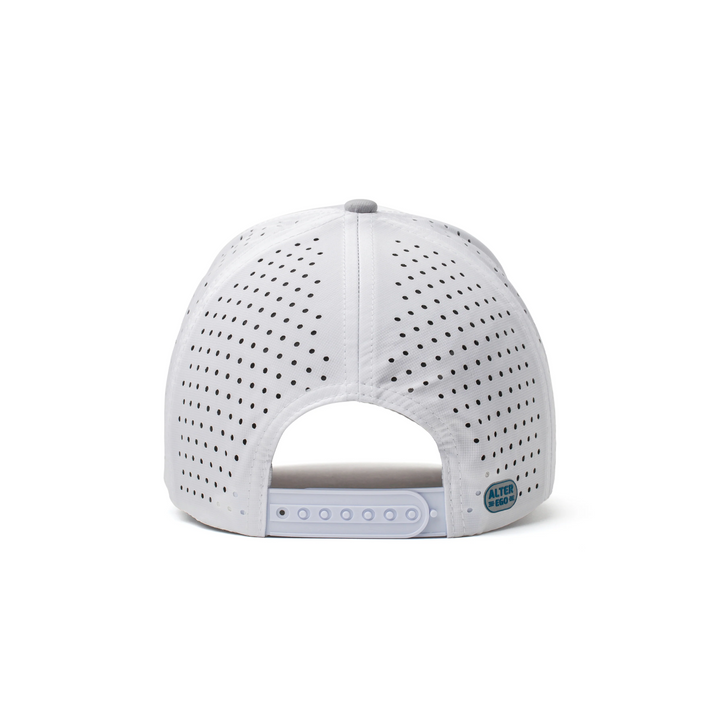 Trotter Splash White Silver Flag