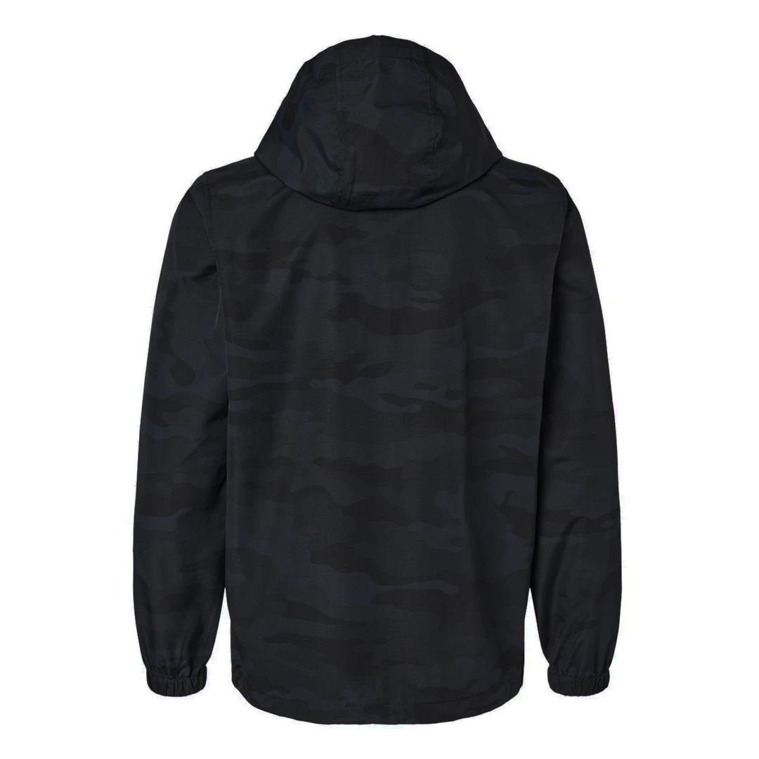 Water-Repellent Windbreaker - Black Camo