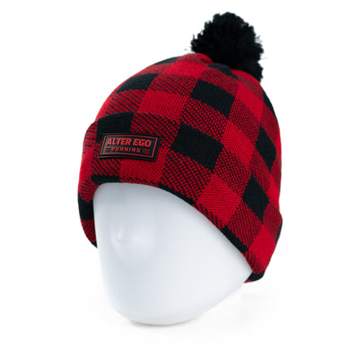 Snowbird Buffalo Plaid Beanie