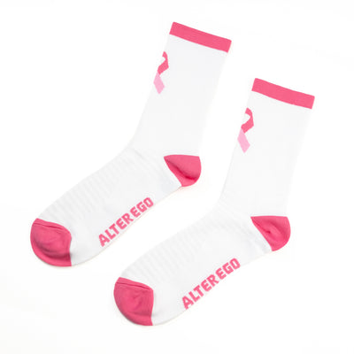 Premium Running Socks Pink Ribbon