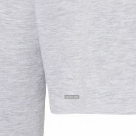 Cropped Crew Neck (Women's) Gray