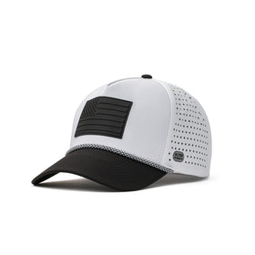 Coaster Splash Classic Black White Flag