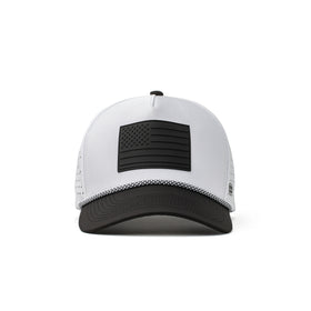 Coaster Splash Classic Black White Flag