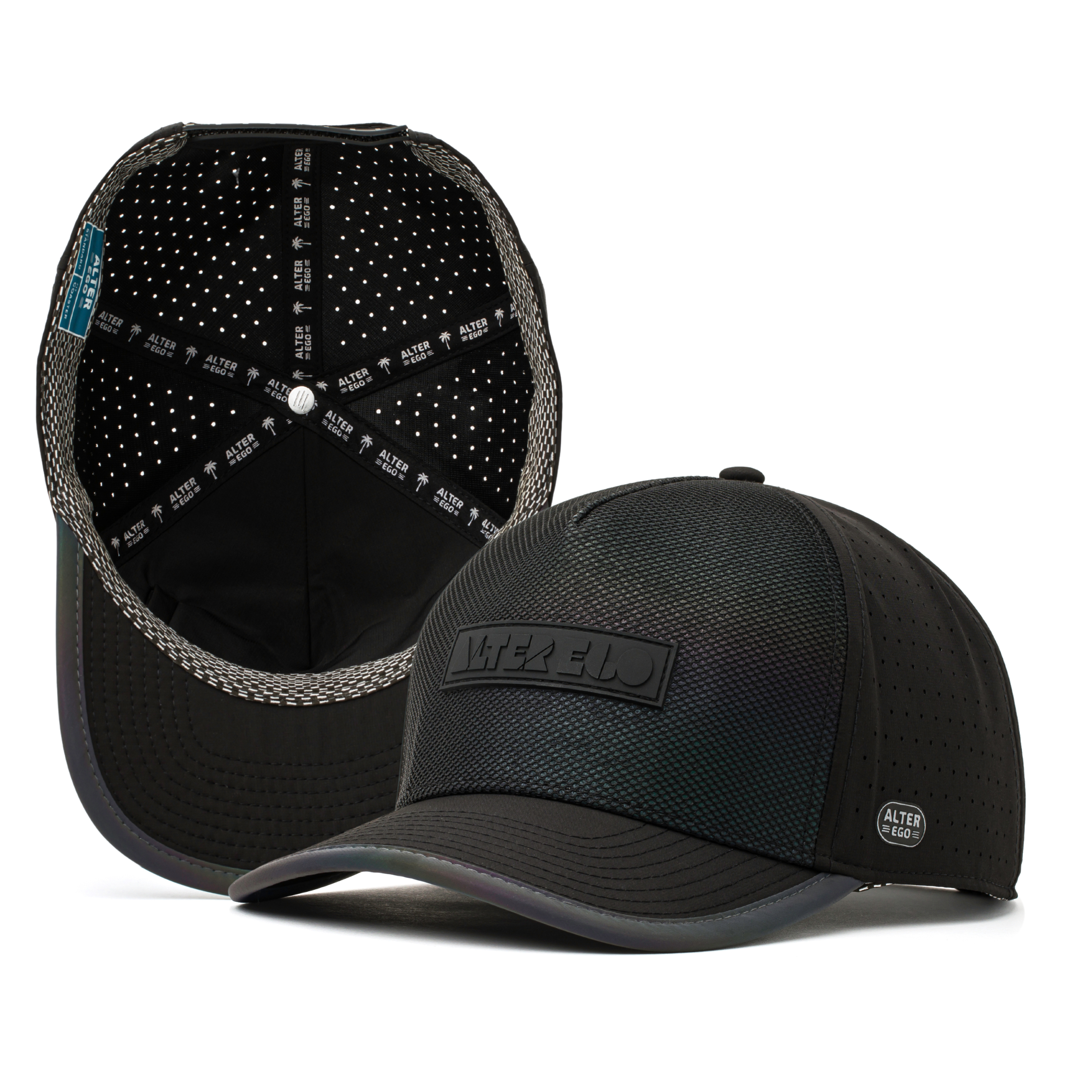 Coaster Pro Splash Black Iridescent