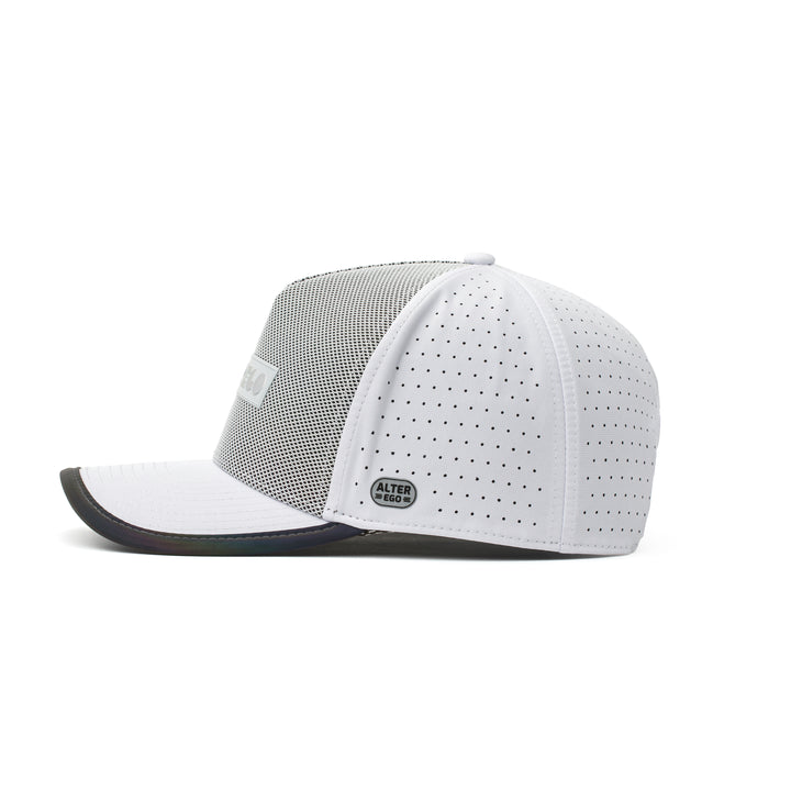 Coaster Pro Splash White Iridescent