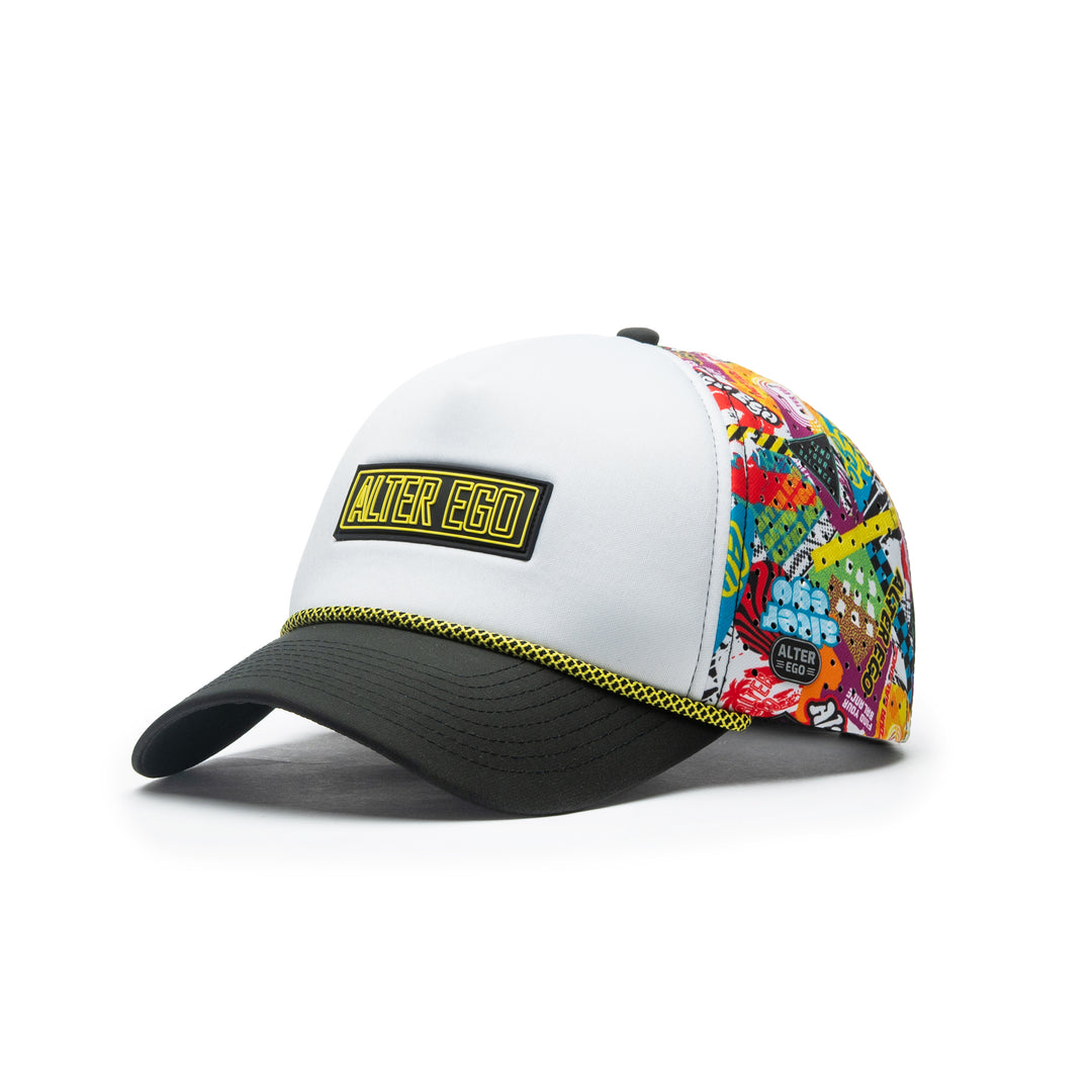 Coaster Splash Foam Trucker Rebel Tagged