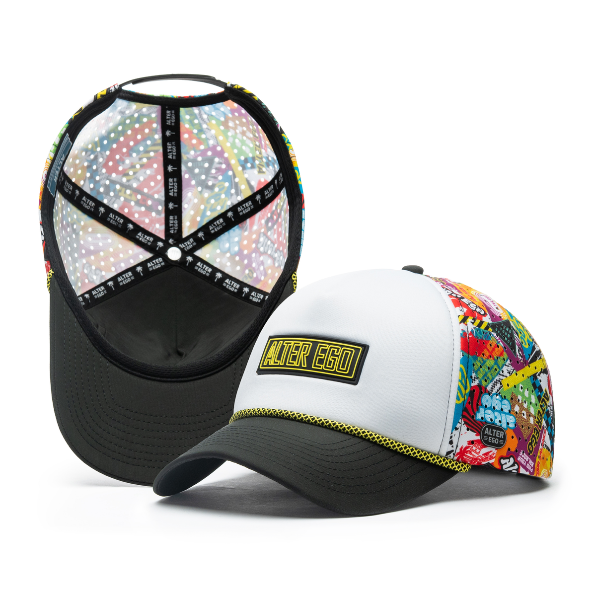 Coaster Splash Foam Trucker Rebel Tagged